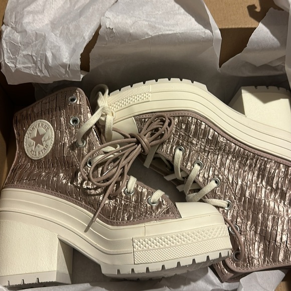 NWT Converse Chuck 70 De Luxe Heel Satin - Picture 8 of 16